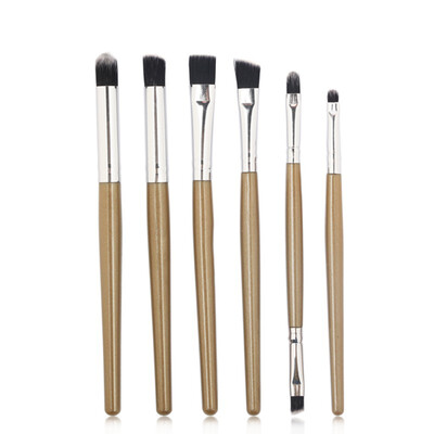 

MAANGE 6PcsSet Eyes Makeup Brushes Tools Eyeshadow Eyeliner Eyebrow Make Up Brush Kits Cosmetics pincel maquiagem