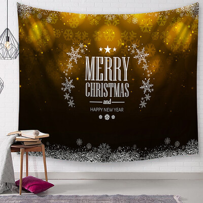 

Toponeto Christmas Tapestry Santa Print Wall Hanging Tapestry Art Home Decor