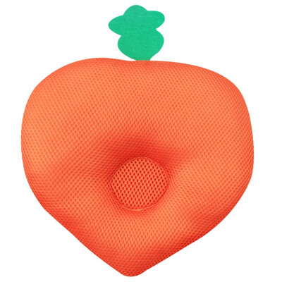 

7-15Cotton Baby Head Shaping Nursing Pillow Protection From Flat Head Breathable Fruit Vegetable Design Baby Pillow