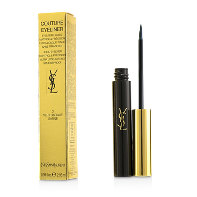 

YVES SAINT LAURENT - Couture Liquid Eyeliner - 3 Vert Basique Satine 295ml009oz