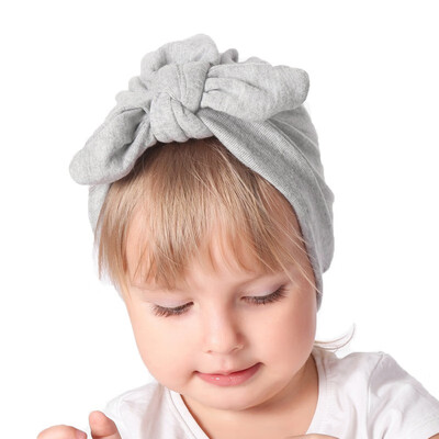 

Newborn Baby Girls Bow Headband Headwear Thickening Wool Cute Baby Girl Headband Toddler Soft Beanie Hat