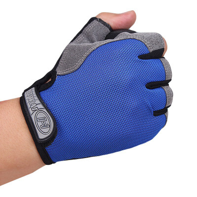 

Men Women Bicycle Riding Half Finger Gloves Cycling Gloves Summer Breathable Sports Fitness Outdoor Climbing Shockproof Gloves