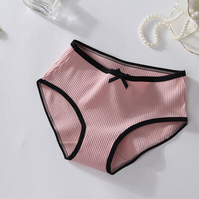 

Panties For Women Cotton New Thread Solid Female Underwear Gril Briefs Sexy Lingerie Ladies Underpants Woman Panty Wholesale
