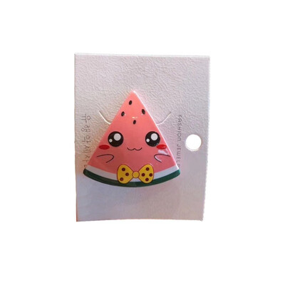 

1Pcs Girls Hair Clips Cute Cartoon Fruit Design Hair Pin Children Hairpin Princess Hair Accessories