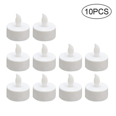 

LED Tea Light for Wedding Halloween Electronic Candle Christmas Party Battery Operated Flameless Warm White Cancel Glowing Decor