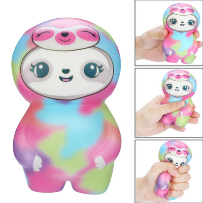 

YIWULAAdorable Squishies Soft Sloth Slow Rising Fruit Scented Stress Relief Toys Gifts