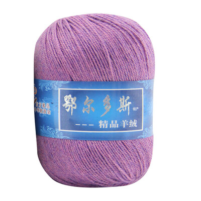 

Gobestart 1pc Soft Cashmere Yarn Hand-knitted Mongolian Woolen DIY Weave Thread