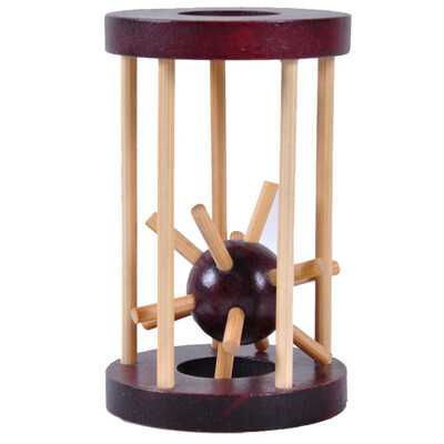 

Wooden Lock Logic Puzzle Burr Puzzles Toys Brain Teaser Intellectual Removing Assembling Toy Birthday Gift