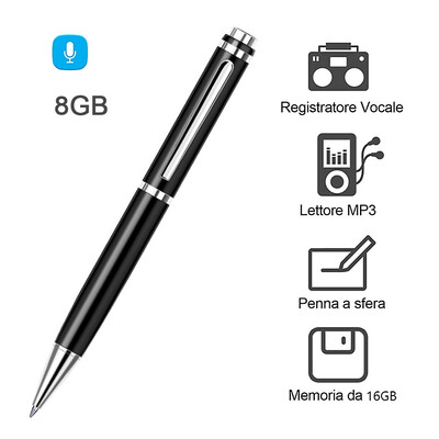 

8GB Digital Pen Multifunction MP3 Player USB20 Signature Pen Recording Pen