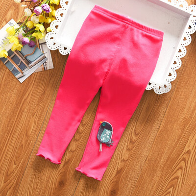 

Toddler Baby Girls Leggings Newborn Cartoon Little Bird Pattern Kids Cute Stretchy Warm Trousers Pants