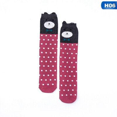 

Girls Cute 3D Cartoon Animals Thigh Stockings Over Knee High Long Socks Fancy