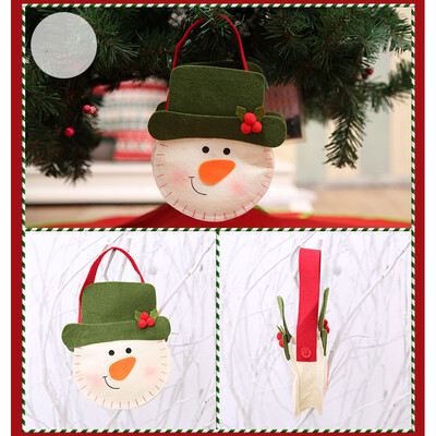 

〖Follure〗Non-woven Christmas Christmas Eve Apple Gift Bag Elk