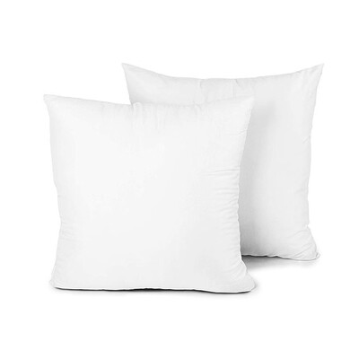 

Gobestart 2-Piece Hypoallergenic Down Substitute Polyester Square Pillow Core 18x18inch