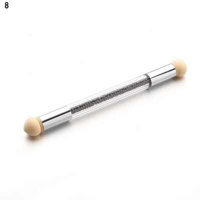 

〖Follure〗Set Glitter Powder Picking Dotting Gradient Pen Brush 2 Sponge Nail Art Tools