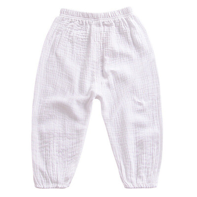 

Toddler Clothing Spring Autumn Unisex Kids Lantern Harem Pants Full Cotton Full Length Children Boys Girls Trousers