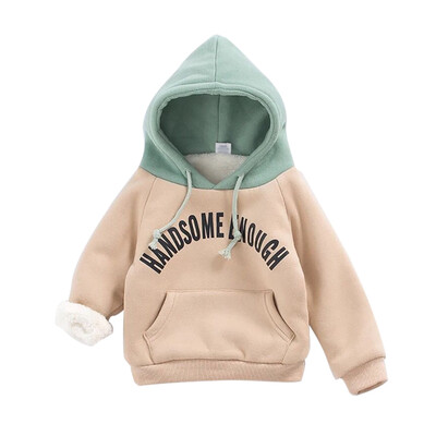 

Autumn Toddlers Kids Hoodies Baby Girl Boy Cartoon Letter Print Hoodie Sweatshirts With Pocket Casual Long Sleeve Outerwear