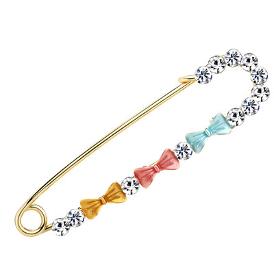 

2019 Female Accessories Brooch Shawl Buckle Large Bow Pin Broches Jewelry Female Charm Luxuries Gift
