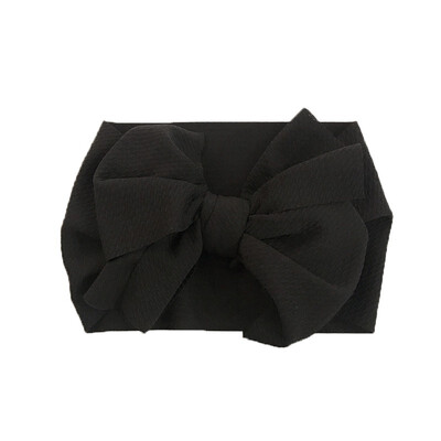 

Big Bowknot Baby Headbands Knotted Infant Headwraps Girls Turban Baby Bows