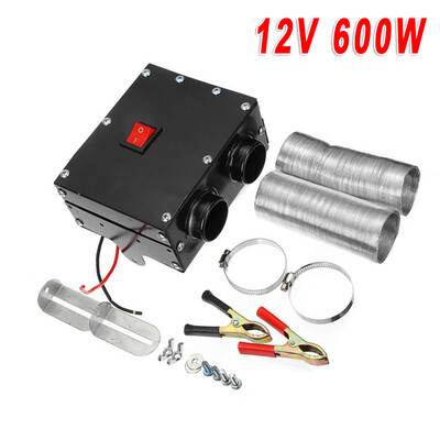 

600W 12V Car Electric Heater Heating Warmer Fan Windscreen Defroster Demister