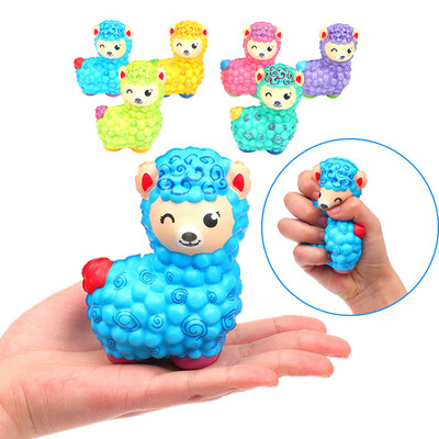 

YIWULA6Pcs Set Jumbo Sheep Stress Reliever Scented Slow Rising Kids Toy