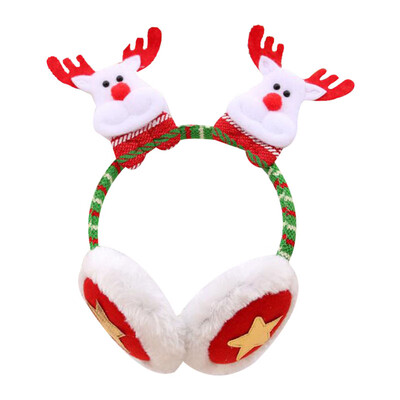 

Cute Santa Claus Ears Party Kids Headbands Boys Girl Adult Santa Claus Hairband birthday supplies Party Accessories