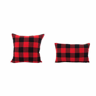 

Checkered Pattern Pillow Case Square Rectangle Pillowslip Cushion Cover Throw Car Sofa Bed Drawing Living Room Decor