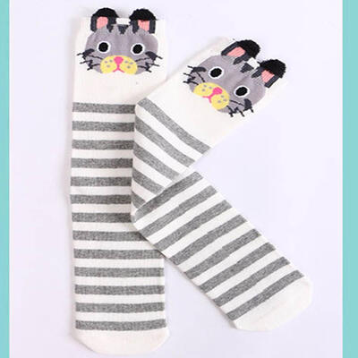 

Sweet Cartoon Thigh High Over the Knee Socks Half Leg Cotton Girls Stockings Warm Perfect Gifts
