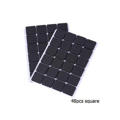 

Home Furnishing Non-slip Mat Thicken Protecting Pad Self Adhesive Desk Feet Cover Noise Avoiding Non-slip Mat for Home Office