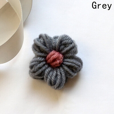 

Wool Unisex Lapel Pins For Suits Fabric Flower Brooches
