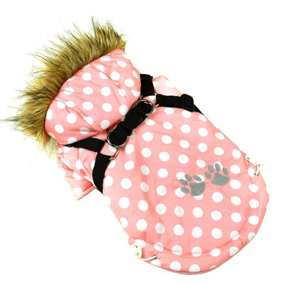 

Pet Dog Vest with Chest Harness Puppy Multi-design Winter Cloth Warm Belt Coats for Small Medium Dogs French Bulldog Chihuahua