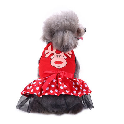 

Pet Dog Clothes Christmas Costume Cute Cartoon Clothes For Small Dog Cloth Costume Dress Xmas Apparel For Kitty Roupa Cachorro