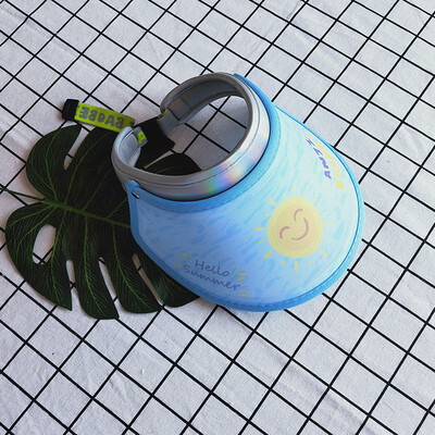 

Baby child boy sunscreen sunshade summer eaves empty cap baseball cap breathable thin cool hat