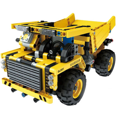 

Mould King 13016 Children Electric Remote Control Car Assembled DIY Intelligence Model Toy Mining Truck Blocks