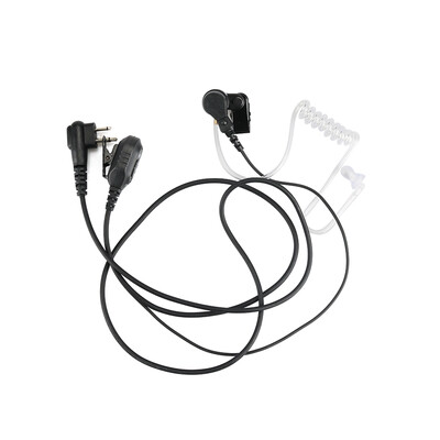 

2 Pin Volume Adjustable Earpiece PTT Mic Headset Replacement for Motorola GP68 CP88 CT150 P080 PRO1150 Acoustic Tube Earphone