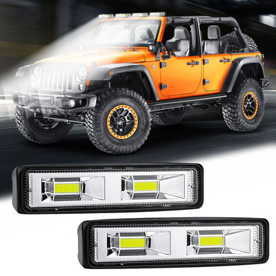 

Square 9-30V 48W LED WORK LIGHTS BAR FLOOD FOR OFF-ROAD 4WD SUV ATV CAR LAMPS