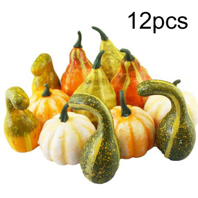 

612xHalloween Artificial Small Foam Pumpkins Simulation Props Home Party Decor