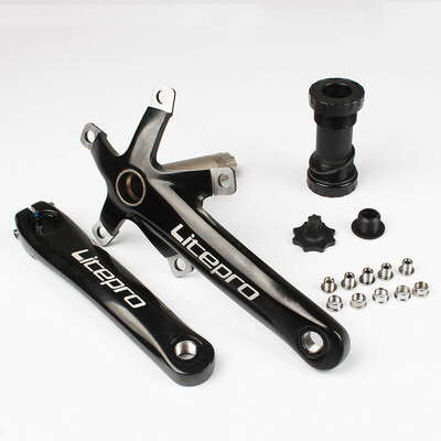 

Litepro Hollow Integrated Crankset 130mm BCD 170mm Crank BB For SP8 Bicycle