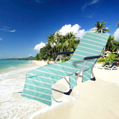 

Gobestart Chair Beach Towel Beach Chair Cover Towel Cover For Pool Sun Lounger 295x846