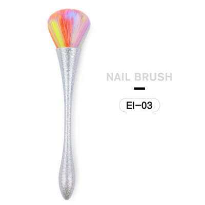 

1 PC Handle Makeup Blush Brush Cosmetic Foundation Blush Brush Eyeshadow Loose Powder Makeup Tool