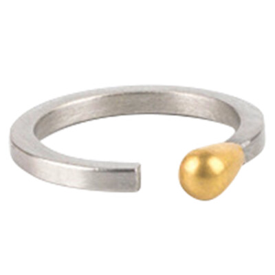 

Creative Fashion Bar Tool Rhinestones Open Rings For Women Men Vintage Titanium Steel Punk Open Rings