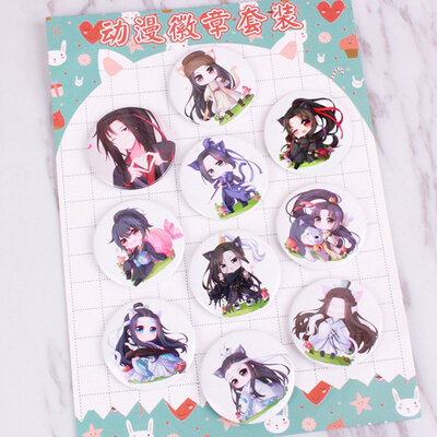 

Fat Bear Anime Various Styles Badge Brooch Pin Button Gifts