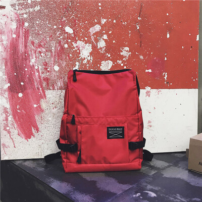

Tailored Backpack Female Wild Backpack Men Fashion Casual Personality Handbags Travel Bag
