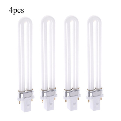 

UV LED Lamp Tube Light Bulb 9W Curing Lamp Replacement Double Light Source for Nail Art Dryer
