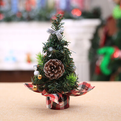 

Gobestart Christmas Tree Christmas Decoration Party Santa Claus House 20cm Decoration Toy