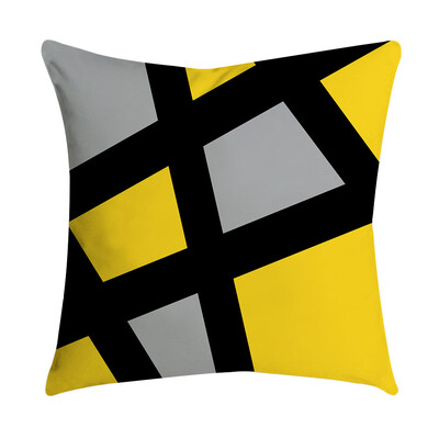 

〖Follure〗Pineapple Leaf Yellow Pillow Case Sofa Car Waist Throw Cushion Cover Home Decor