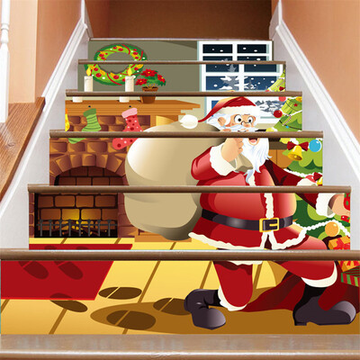 

Tailored Christmas Decoration Stair Stickers Christmas Stairs Stickers Wall Stickers