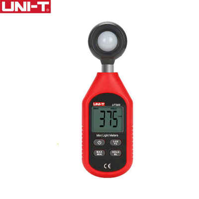 

UNI-T UT383 Digital Luxmeter Light Meter Lux FC Meters Luminometer Photometer