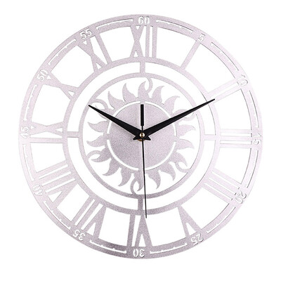 

Gobestart Creative Retro Decorative Sun Roman Digital Acrylic Wall Clock