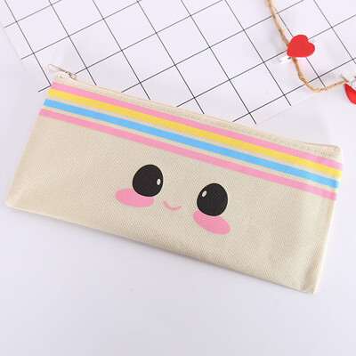 

Cartoon Cute Pencil Case Cosmetic Makeup Bag Storage Bag Student Hot Sale