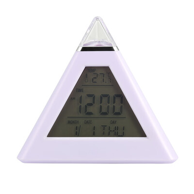

Colorful Digital Temperature Alarm Clock